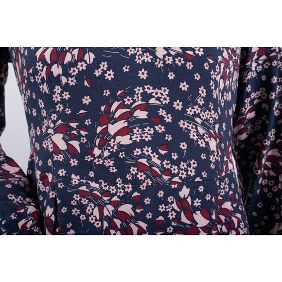 Boden Womens Easy Midi Dress UK 8 US 4 Navy Pink - Picture 2 of 6